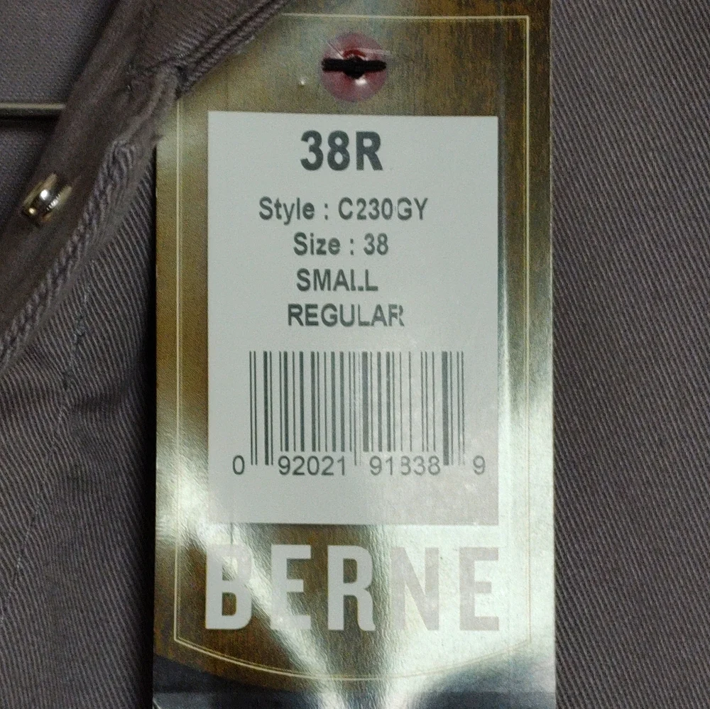 Berne Men's Gray Work Coveralls